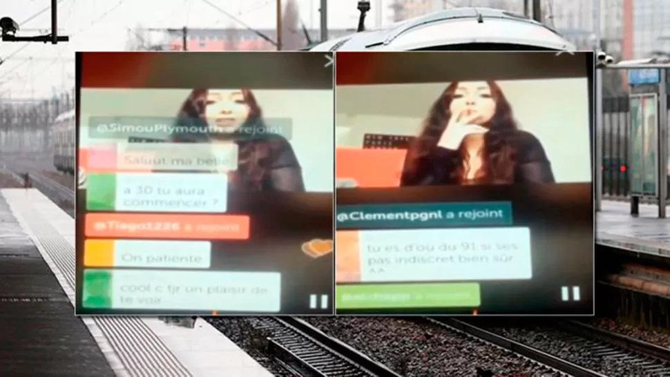 TRANSMISIÓN POR PERISCOPE. La joven tenía cerca de un millar de personas online cuando se arrojó debajo de un tren. 