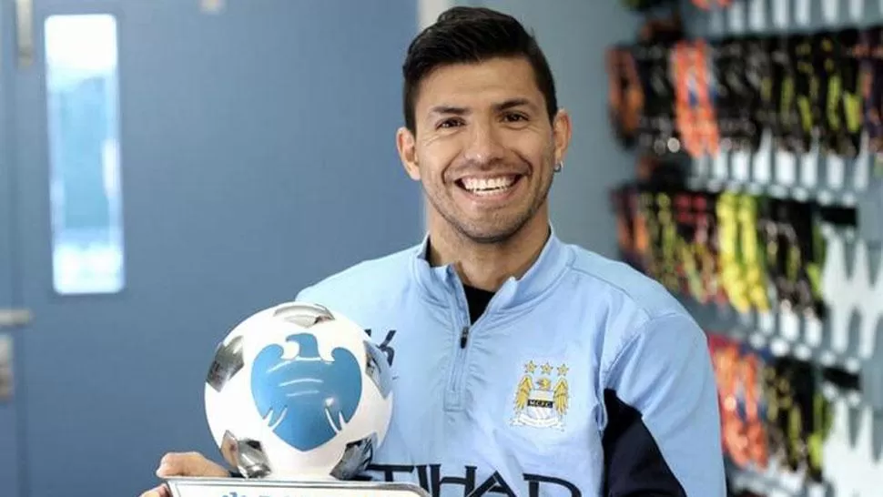 EL MEJOR. SERGIO AGÜERO. (TÉLAM)