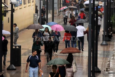 La llovizna daría una tregua durante un par de días