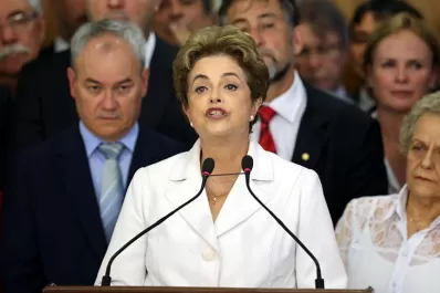 Rousseff rompió el silencio tras la suspensión: voy a luchar para ejercer mi mandato hasta el fin