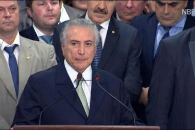 Michel Temer juró como presidente de Brasil