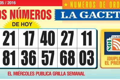 Los Números de Oro de LA GACETA