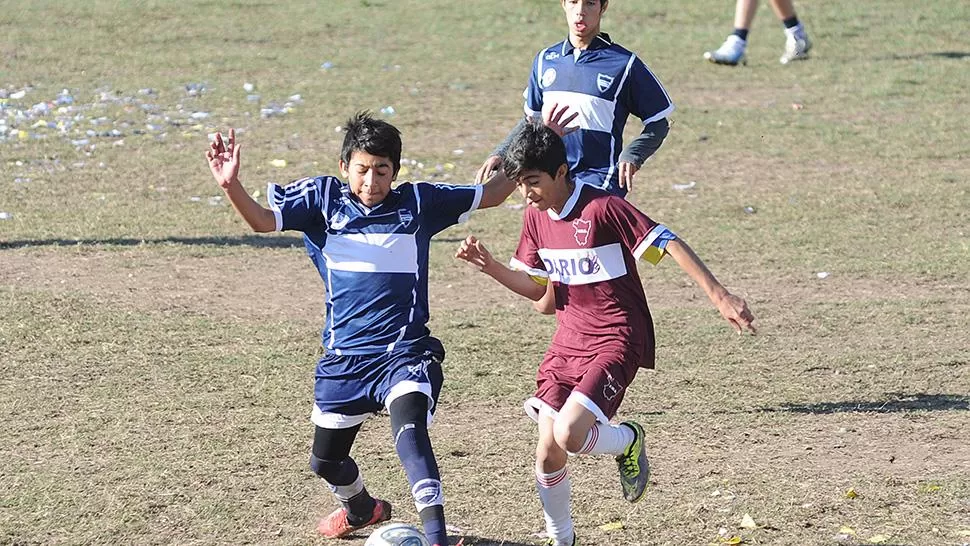 RECESO OBLIGADO. El fútbol liguista, en todas sus categorías, reanudará sus competencias cuando mejoren las condiciones climáticas.
FOTO DE ARCHIVO