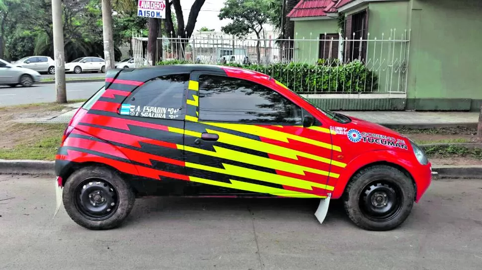 ENTUSIASMADO. Fabián Scalora vive con intensidad la previa de su retorno al Campeonato Argentino de rally. fotos PRENSA FABIÁN SCALORA 