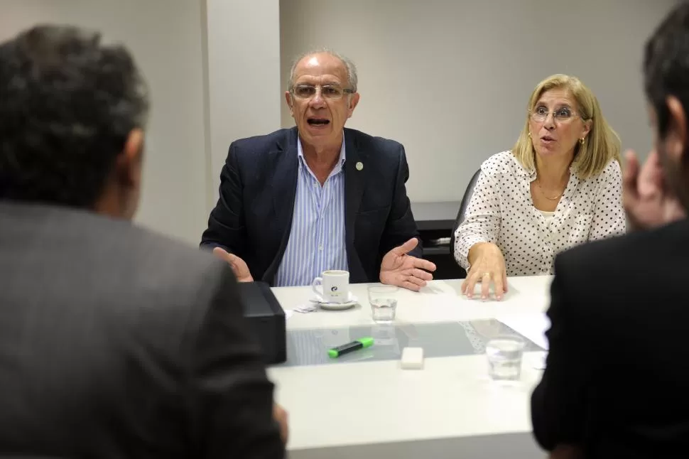 AUTORIDAD. García, ex decano de Agronomía, visitó LA GACETA durante su campaña para vicerrector. la gaceta / foto de juan pablo Sánchez Noli (archivo)