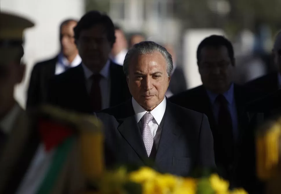  CUESTIONADO. Temer recibe críticas de países de izquierda de la región. foto de reuters