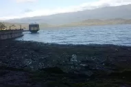 Temor en el sur: el dique Escaba llegó a su nivel máximo