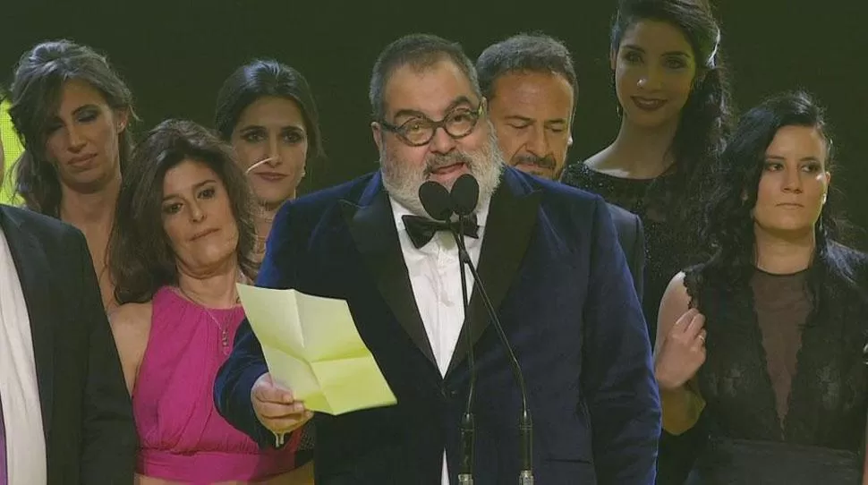 GANADOR. Jorge Lanata, conductor de Periodismo Para Todos. FOTO TOMADA DE EL TRECE TV.