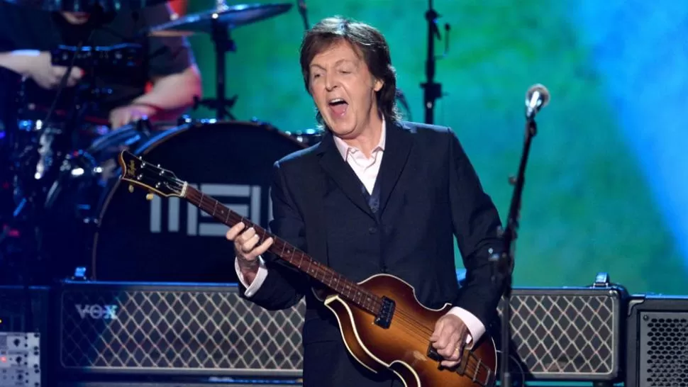 PAUL MCCARTNEY. El ex Beatle tocó en Córdoba anoche. FOTO TOMADA DE DIAADIA.COM