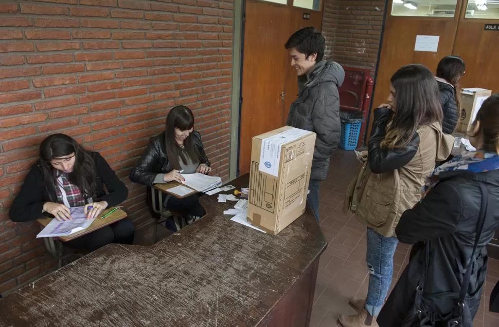 Estos son los resultados provisorios de las elecciones para consejeros estudiantiles de la UNT