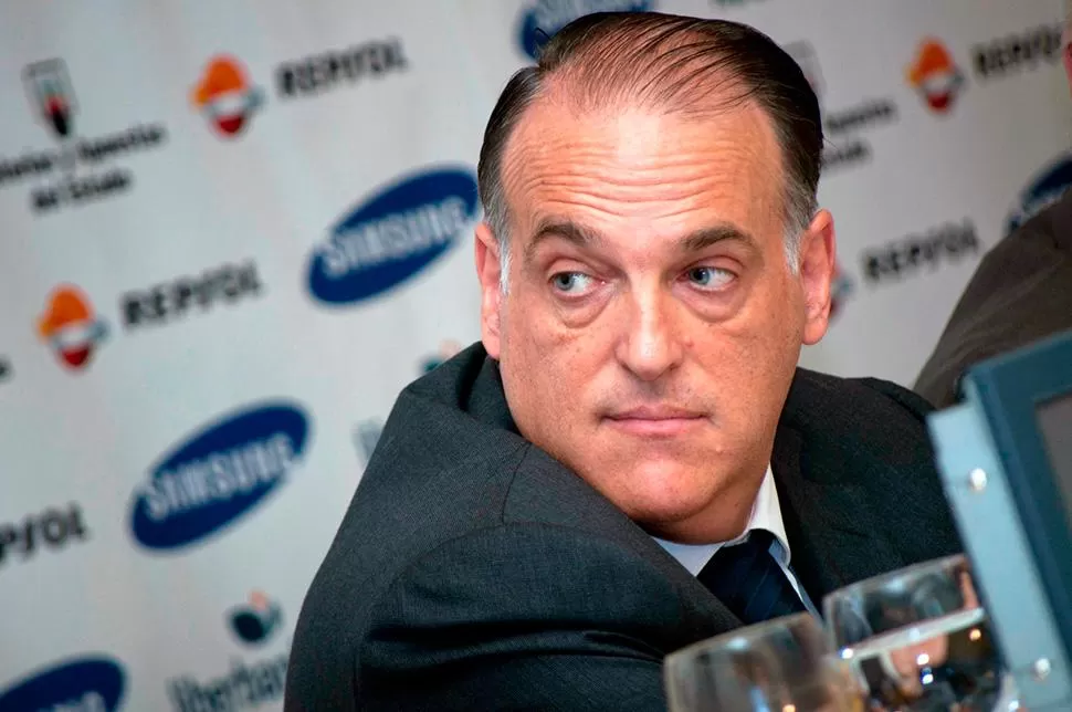 PROYECTO INNOVADOR. Tebas preside la Liga Profesional de Fútbol de España desde el 26 de abril de 2014.
FOTO TOMADA DE futbolatin.com