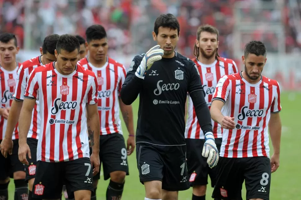 SE TIENE MUCHA FE. Taborda cree que San Martín está en condiciones de revertir el 1-2 que trajo de su excursión a Posadas. LA GACETA / FOTO DE DIEGO ARÁOZ