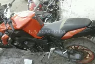 Secuestraron una moto BMW que era buscada y habría estado en poder del Mocho Zamudio
