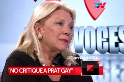 Carrió a Michetti: que no hable más mal de mí