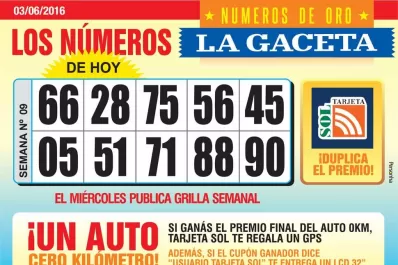 Los Números de Oro de LA GACETA