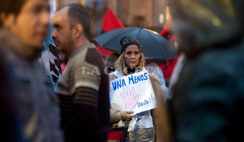 Los tucumanos también participaron de la marcha #NiUnaMenos. LA GACETA / DIEGO ARAOZ