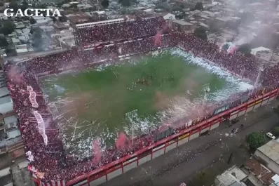Mirá La Ciudadela repleta desde un drone