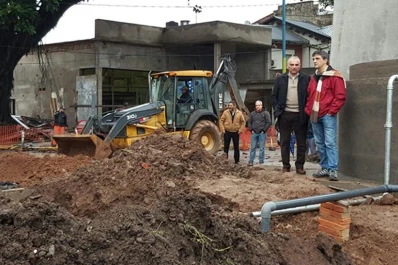 La SAT concluyó las obras cloacales de la Mate de Luna