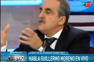Desafortunada frase de Moreno: Videla tiraba gente al mar, pero no le sacó la comida a la gente
