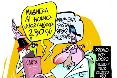 Cuando elijás el menú, sabrás cuántas calorías vas a ingerir