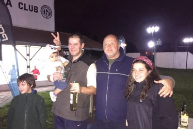 Martín Pardo dio clase en el club Azucena