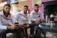 San Martín espera concentrado el partido de mañana