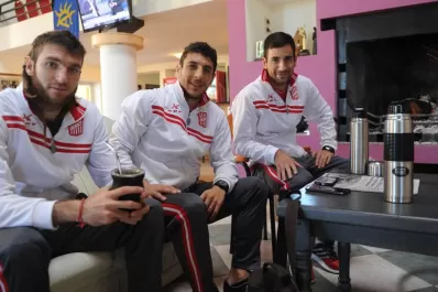 San Martín espera concentrado el partido de mañana