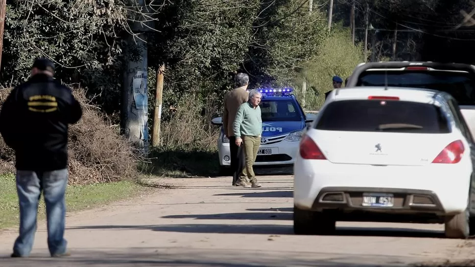 GENERAL RODRÍGUEZ. La Policía actuó rápidamente para detener a López. DYN