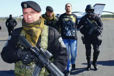 Mirá las fotos de la detención de Pérez Corradi