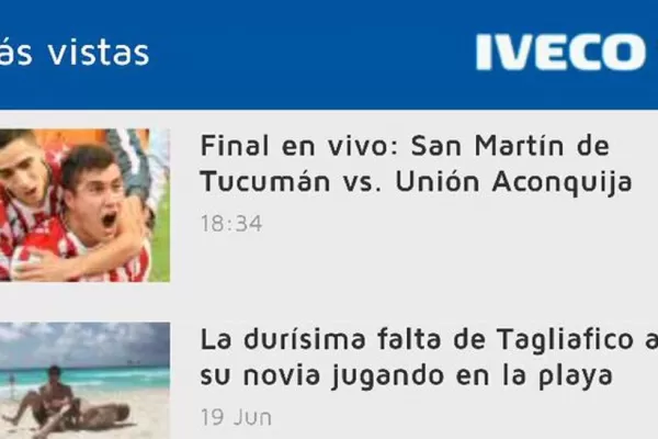 La final de San Martín fue lo más visto en TyC Sports