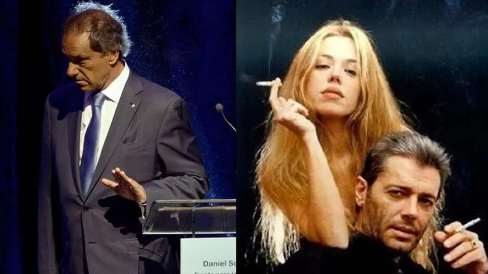 Silvestre confesó que su ex mujer lo engañó con Scioli