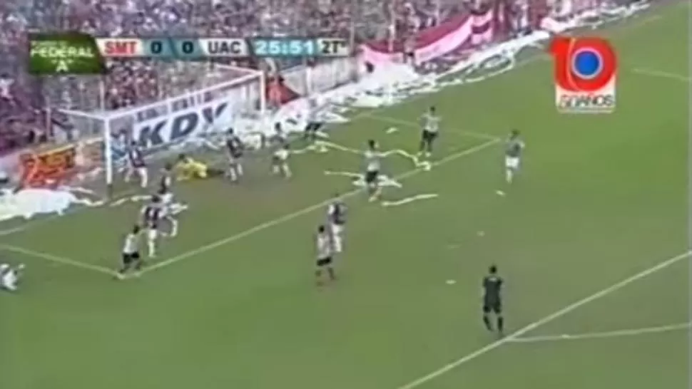 La polémica en el gol de San Martín