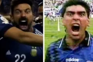 A lo Maradona: el eufórico festejo del Lavezzi