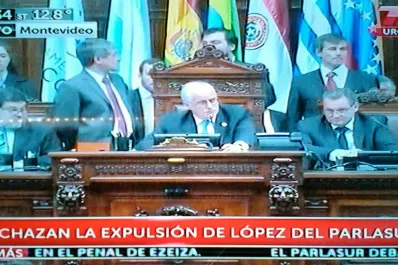 El Parlasur rechazó el pedido de expulsión de José López