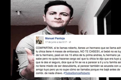 Se enteró de una infidelidad en el colectivo, la compartió en las redes y se viralizó