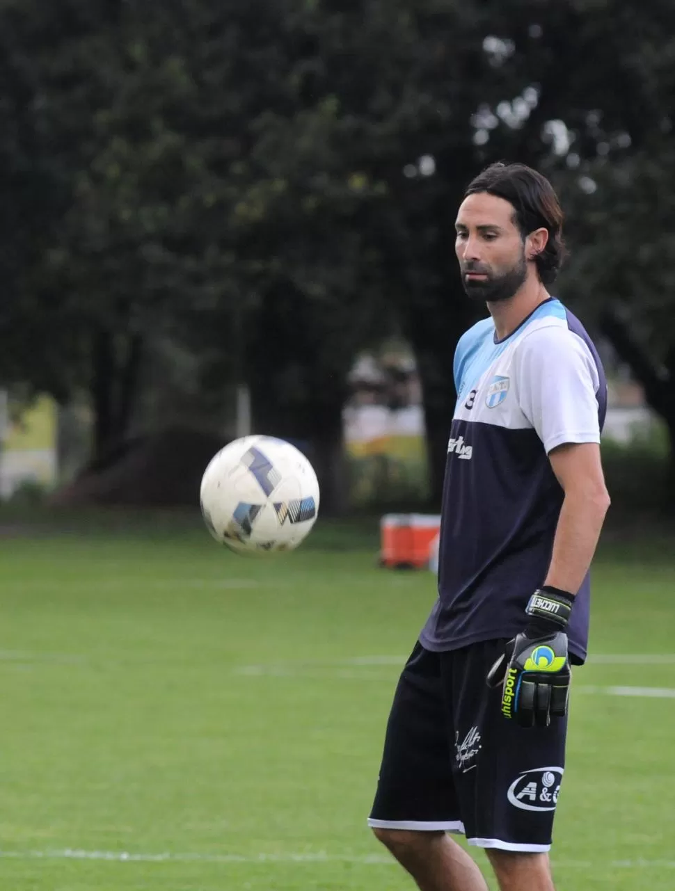 SÍ ESTARÁ. Lucchetti, subcapitán del “Decano”, espera el regreso al trabajo. la gaceta / foto de Maria Silvia Granara (archivo)