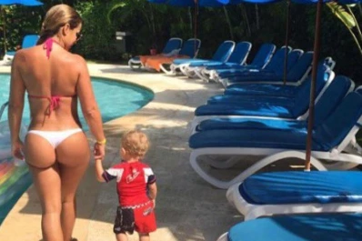 Mirá el súper lomazo de una ex mediática