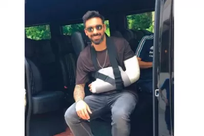 Pese a su lesión, Lavezzi compartió un mensaje optimista en Instagram