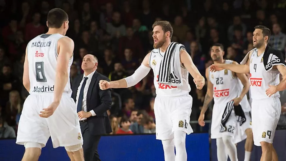 ALMA DE CAMPEÓN. Chapu Nocioni volvió a gritar campeón.
FOTO TOMADA DE ACB.COM