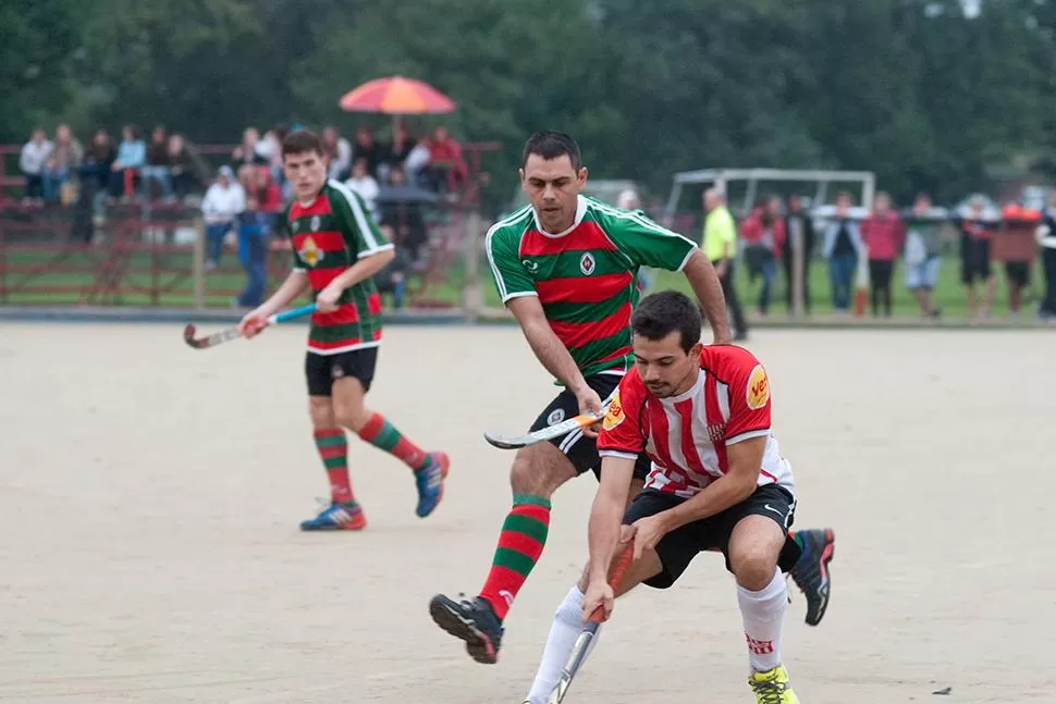 TALENTO PURO. Santiago Serrano, de San Martín, dejó su huella goleadora en la primera jornada.
FOTO DE ARCHIVO