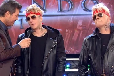 El doble de Alexander Caniggia le robó el protagonismo al verdadero
