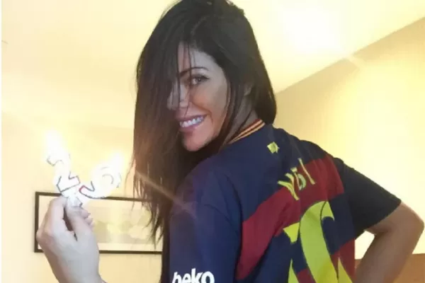 Miss BumBum ignoró a Antonella Roccuzzo y saludó a Messi por su cumpleaños