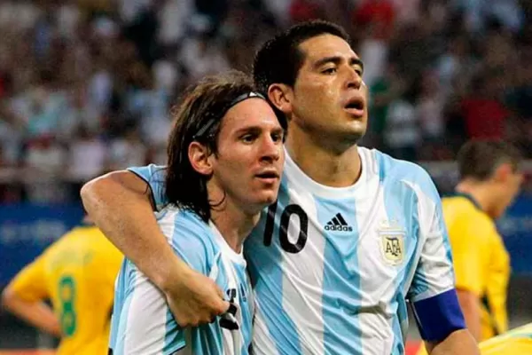 Riquelme: Messi es el jugador más dañino que tiene el fútbol