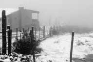 La nieve cubre Tafí del Valle