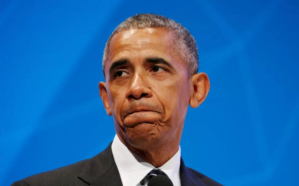 PREOCUPACIÓN. Obama se mostró apesadumbrado ante la prensa al conocer la derrota de su aliado David Cameron en el referéndum del jueves. reuters