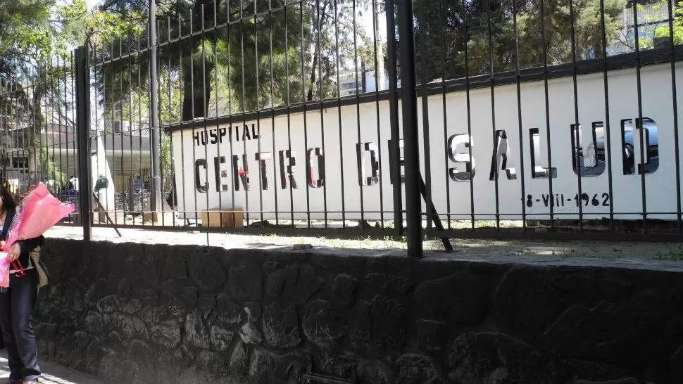 CENTRO DE SALUD. Alderete fue derivado a este hospital. ARCHIVO