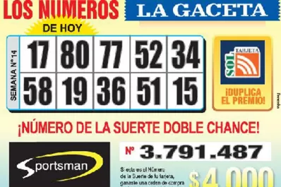 Los Números de Oro de LA GACETA