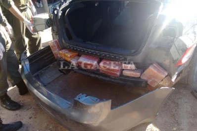Una pareja salteña fue detenida con 55 kilos de cocaína