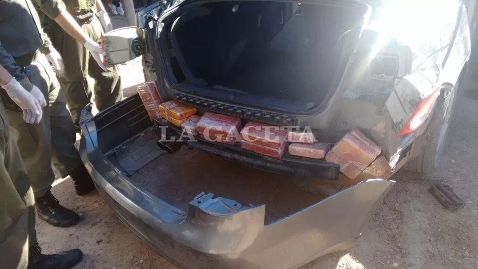 Una pareja salteña fue detenida con 55 kilos de cocaína