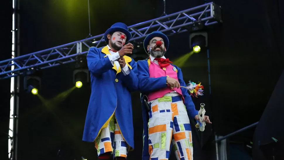 ESPECTÁCULOS. Todas las tardes hay entretenimientos en el Festival Interactivo del Bicentenario. LA GACETA / MATÍAS QUINTANA